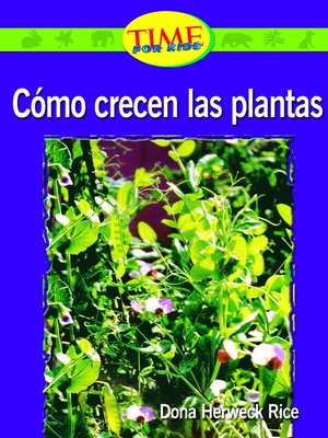 cover image of Como crecen las plantas (How Plants Grow)